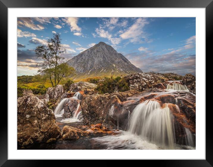 Buchaille Etive Mor - Glencoe and Glen Etive  Framed Mounted Print by Tony Keogh