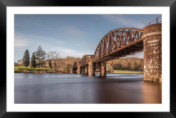 Loch Ken Viaduct Framed Mounted Print by Tony Keogh
