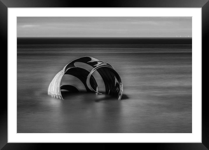 Mary's Shell at Cleveleys on the Fylde Coast Framed Mounted Print by Tony Keogh