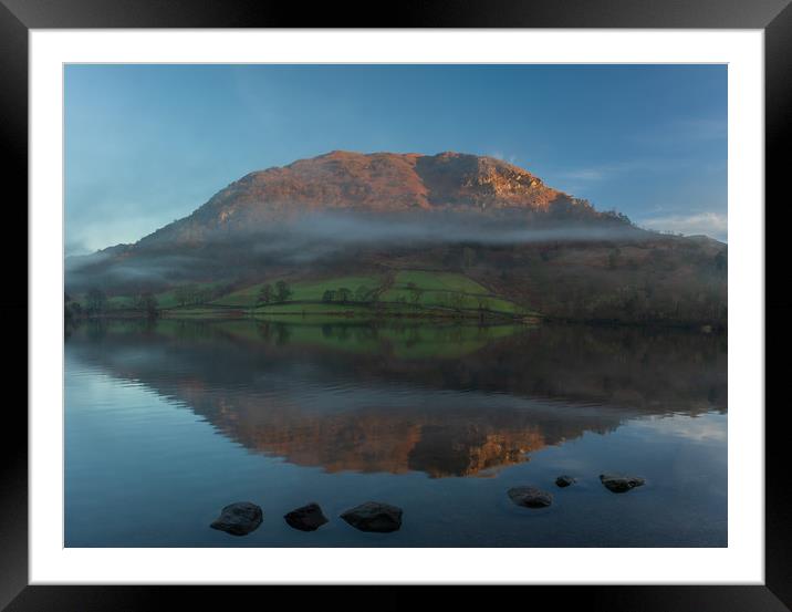 Rydal Water in the Lake District Framed Mounted Print by Tony Keogh