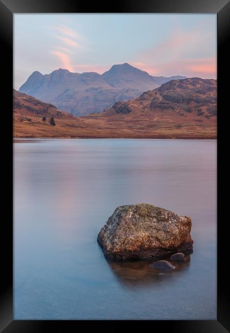 Blea Tarn and the Langdales Framed Print by Tony Keogh