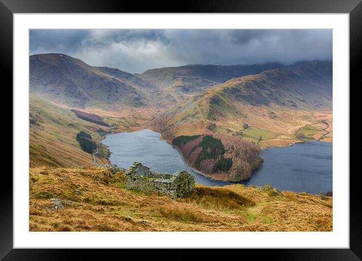 Haweswater in the Lake District Framed Mounted Print by Tony Keogh