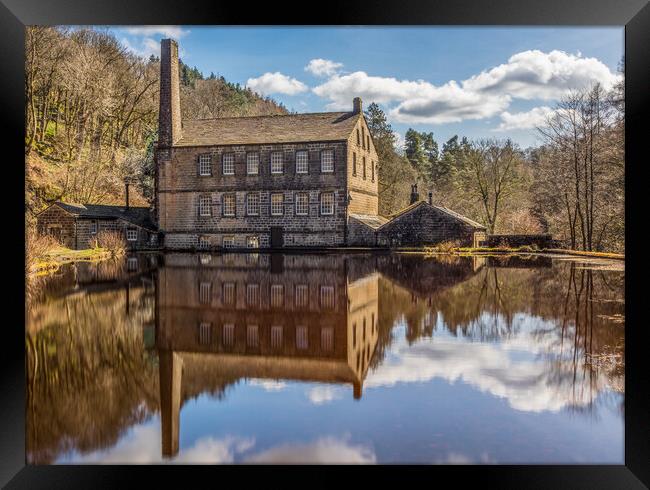 Gibson Mill at Hardcastle Crags  Framed Print by Tony Keogh