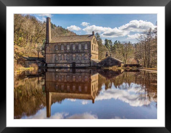 Gibson Mill at Hardcastle Crags  Framed Mounted Print by Tony Keogh