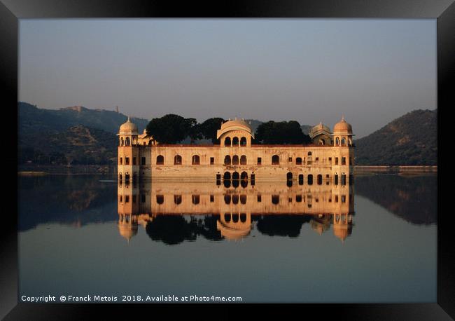 Jal mahal Framed Print by Franck Metois