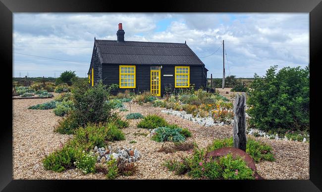 Prospect Cottage, Dungenss Framed Print by Richard May