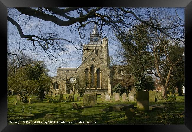 St. Mary's Church Framed Print by Randal Cheney