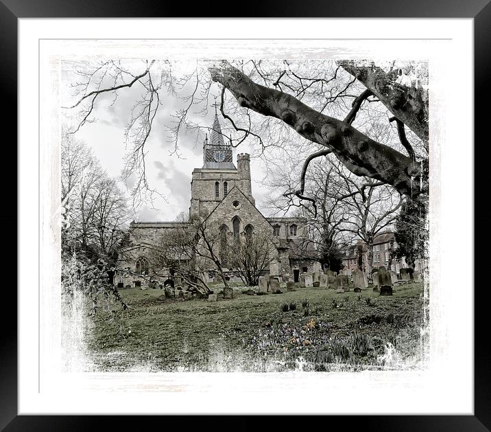  St. Mary's Church Framed Mounted Print by Randal Cheney