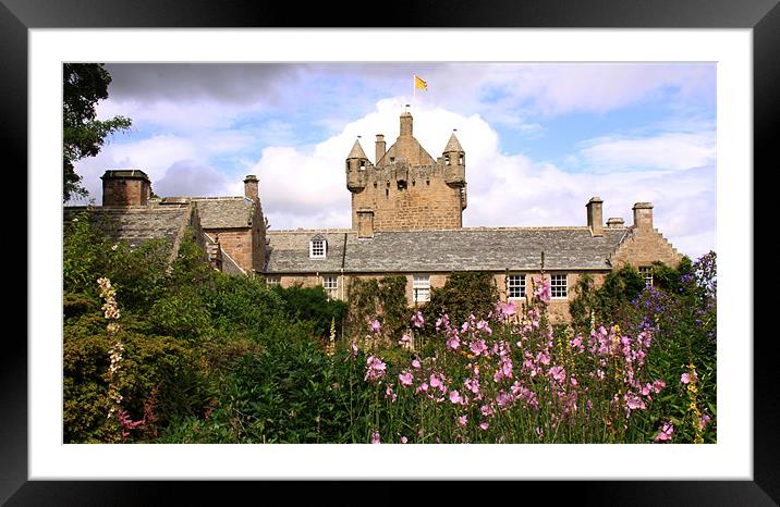 Cawdor Castle and gardens, Scotland Framed Mounted Print by Linda More