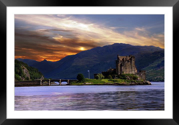 Eilean Donan Castle Framed Mounted Print by Linda More