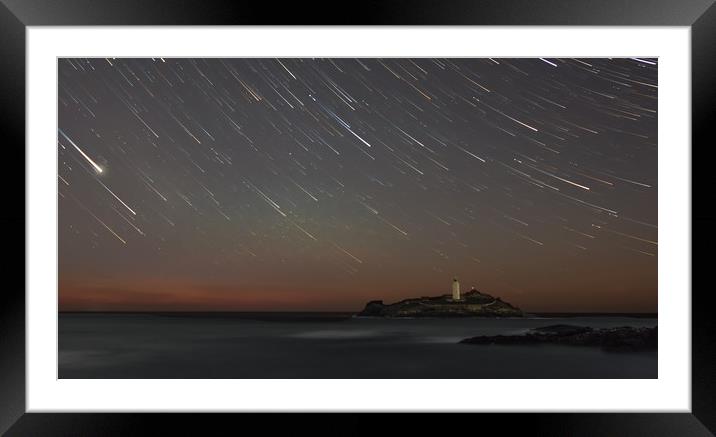 Godrevy Stars Framed Mounted Print by Barry Smith
