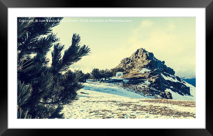 Lets go to the mountain Framed Mounted Print by Juan Ramón Ramos Rivero