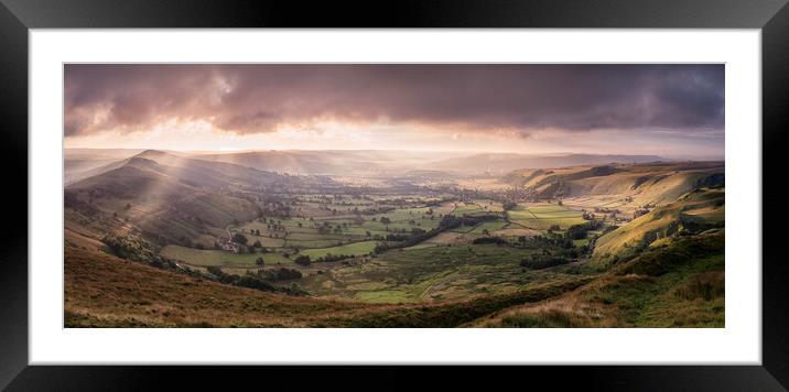 The Hope Valley Framed Mounted Print by David Semmens