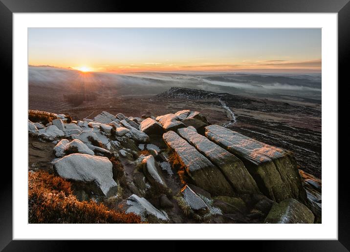 A New Day Framed Mounted Print by David Semmens