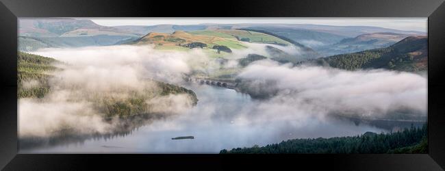 Ladybower Valley Framed Print by David Semmens