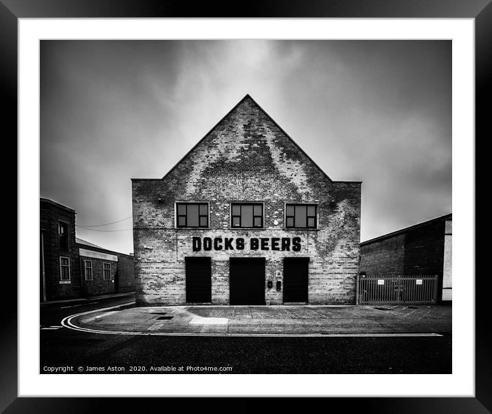 The Beer Church! Framed Mounted Print by James Aston