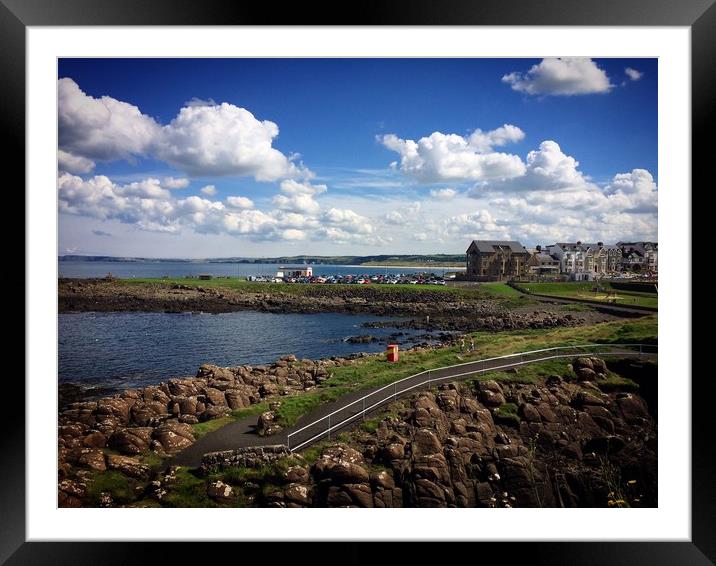 Portrush County Antrim Northern Ireland Framed Mounted Print by Colin Reeves