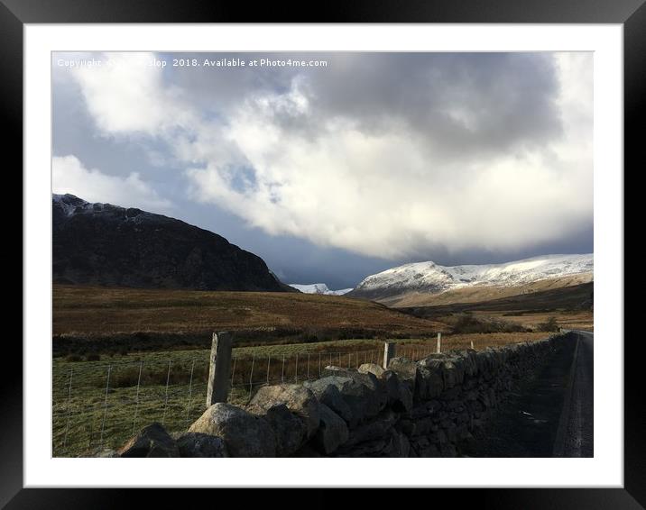 Snowdonia National Park  Framed Mounted Print by Jon Hyslop