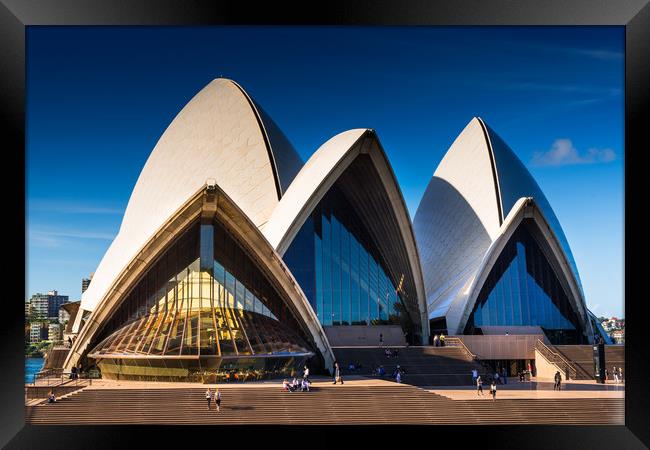 Iconic Sydney Opera House Framed Print by Andrew Michael