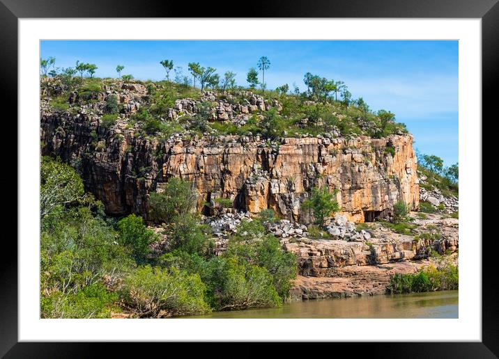 Nitmiluk (Katherine Gorge) National Park Framed Mounted Print by Andrew Michael