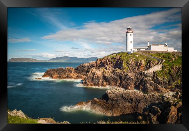 Fanad Head Lighthouse Framed Print by Andrew Michael