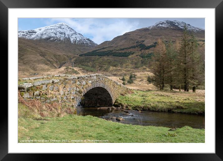 'Butter Bridge', Scotland  Framed Mounted Print by Graham Dobson