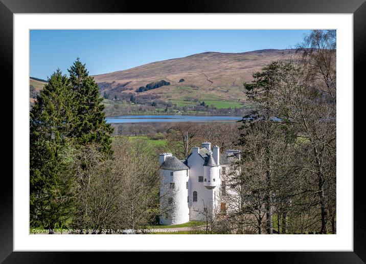 Edinample Castle, Scotland Framed Mounted Print by Graham Dobson
