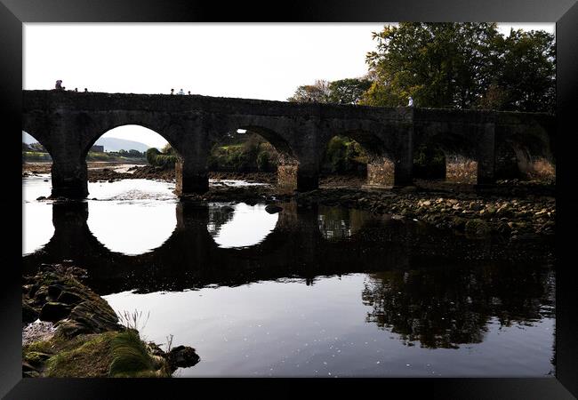 Swan Park Bridge  Framed Print by Ciaran Craig