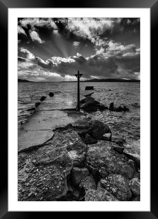 The Waters Edge Framed Mounted Print by Ciaran Craig
