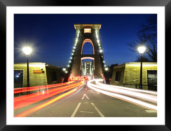Clifton - Coming and Going Framed Mounted Print by David Neighbour