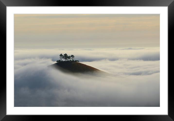 Colmer's in the Clouds Framed Mounted Print by David Neighbour