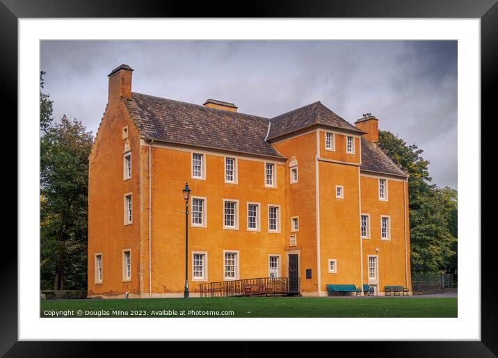 Pittencrieff House, Dunfermline Framed Mounted Print by Douglas Milne