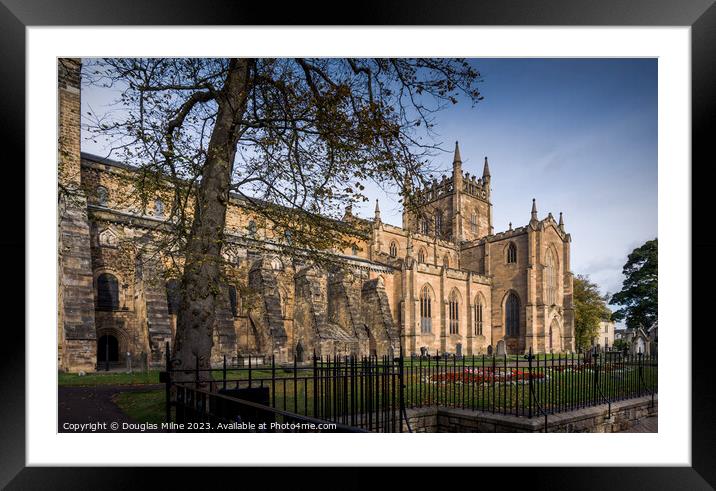 Dunfermline Abbey Framed Mounted Print by Douglas Milne