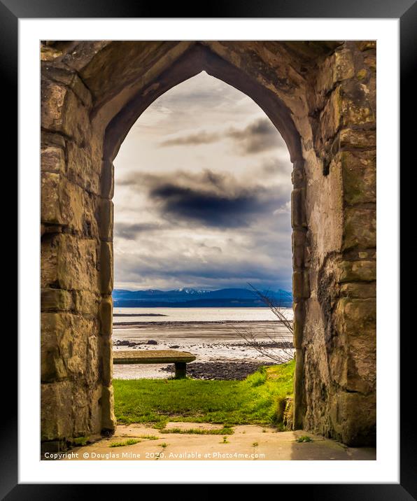 Doorway to the Forth Framed Mounted Print by Douglas Milne