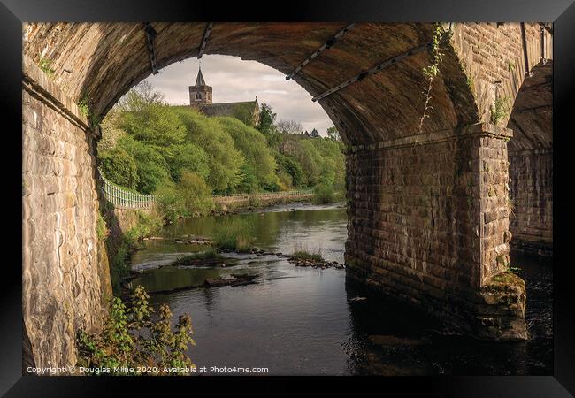 Dunblane Cathedral Framed Print by Douglas Milne