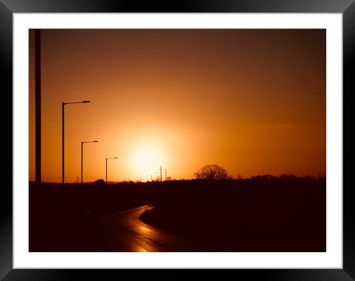 Sunrise  Framed Mounted Print by George Greenall