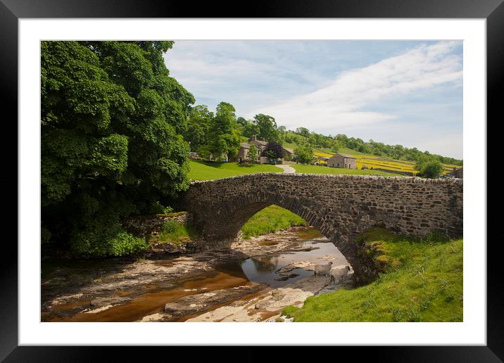 Yockenththwaite Bridge Framed Mounted Print by William A Dobson