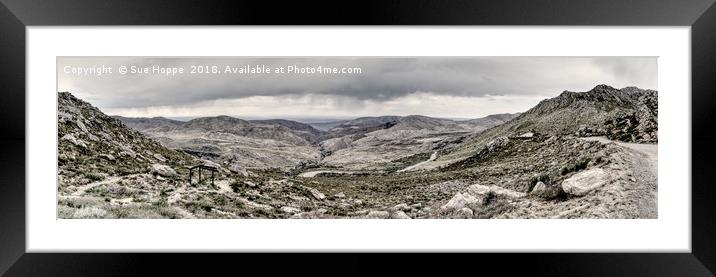 Swartberg Pass, South Africa Framed Mounted Print by Sue Hoppe