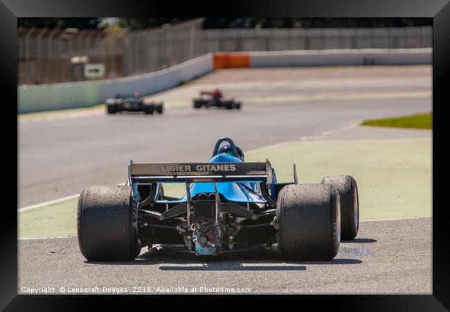 Ligier JS11/15 Circuit de Catalunya Framed Print by Lenscraft Images