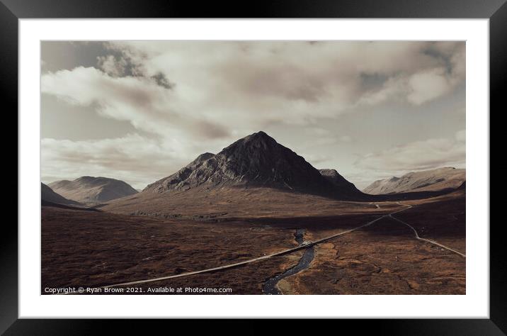 Buachaille Etive Mor  Framed Mounted Print by Ryan Brown