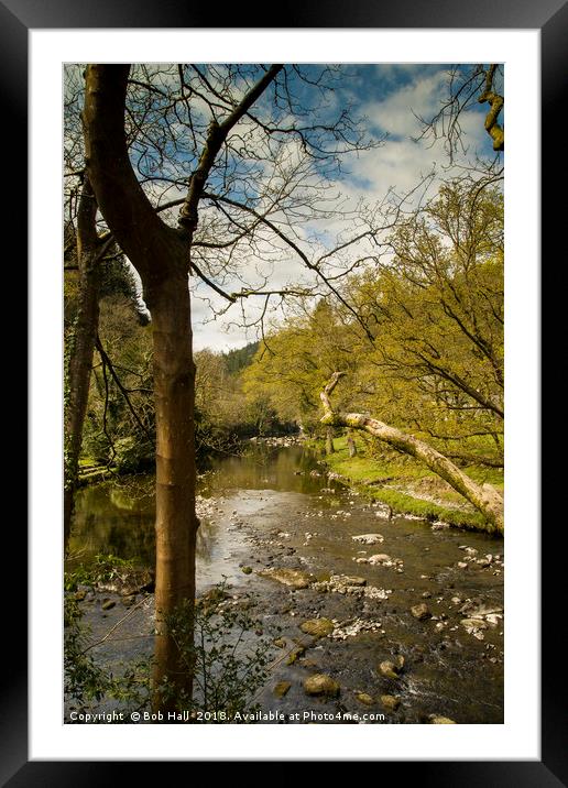North Wales, Betws-y-Coed Framed Mounted Print by Bob Hall