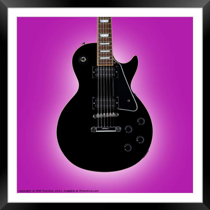 Eclipse of Musical Mastery Framed Mounted Print by Phill Thornton