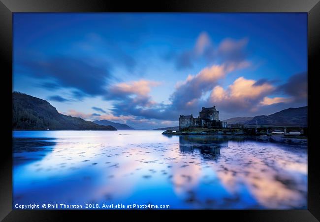 Sunrise over Loch Alsh  Framed Print by Phill Thornton