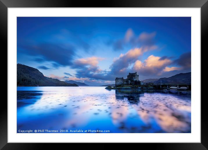 Sunrise over Loch Alsh  Framed Mounted Print by Phill Thornton