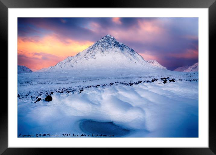Stob Dearg No.2 Framed Mounted Print by Phill Thornton