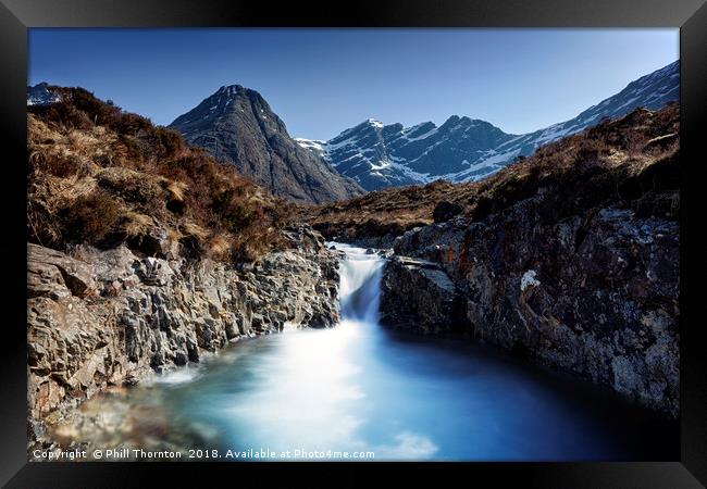 Fairy Pools, Isle of Skye. No.2 Framed Print by Phill Thornton