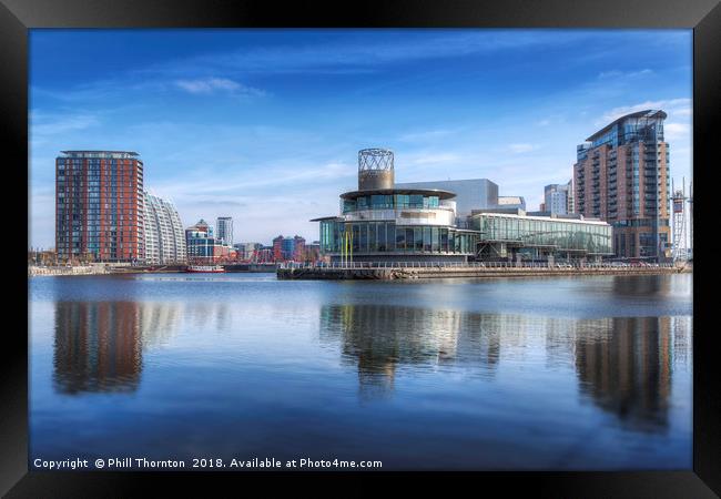 Salford Quays No. 5 Framed Print by Phill Thornton