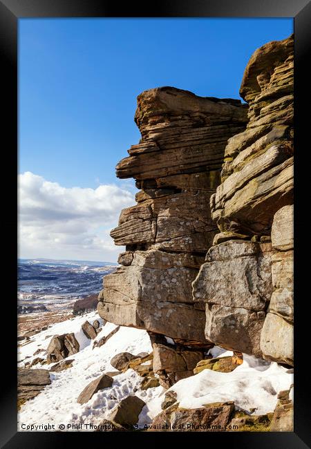 Stanage Edge No. 2 Framed Print by Phill Thornton