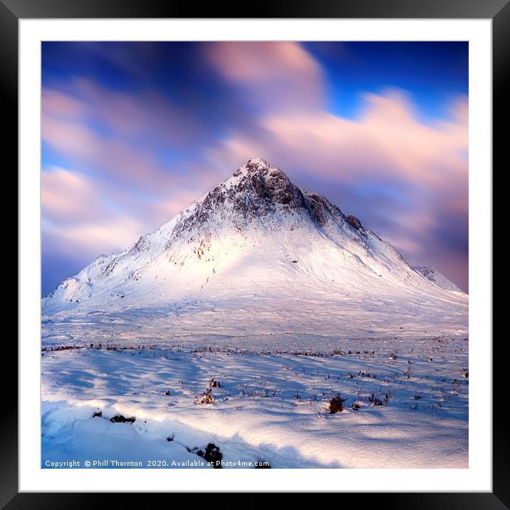 Stob Dearg No.6 Framed Mounted Print by Phill Thornton