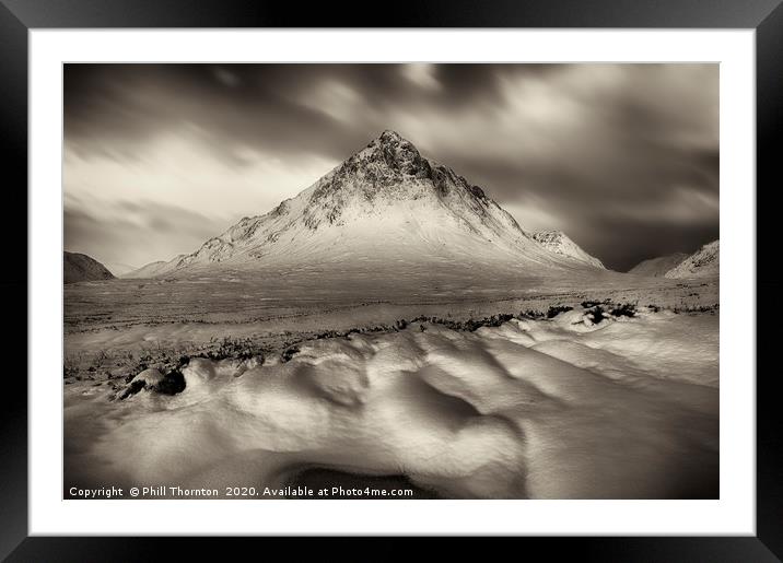 Stob Dearg No.7 Framed Mounted Print by Phill Thornton
